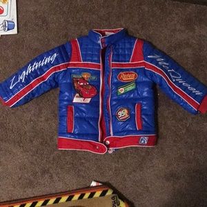 Never worn lightning McQueen jacket